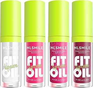 Juego de esmalte labial de 4 colores, aceite ...