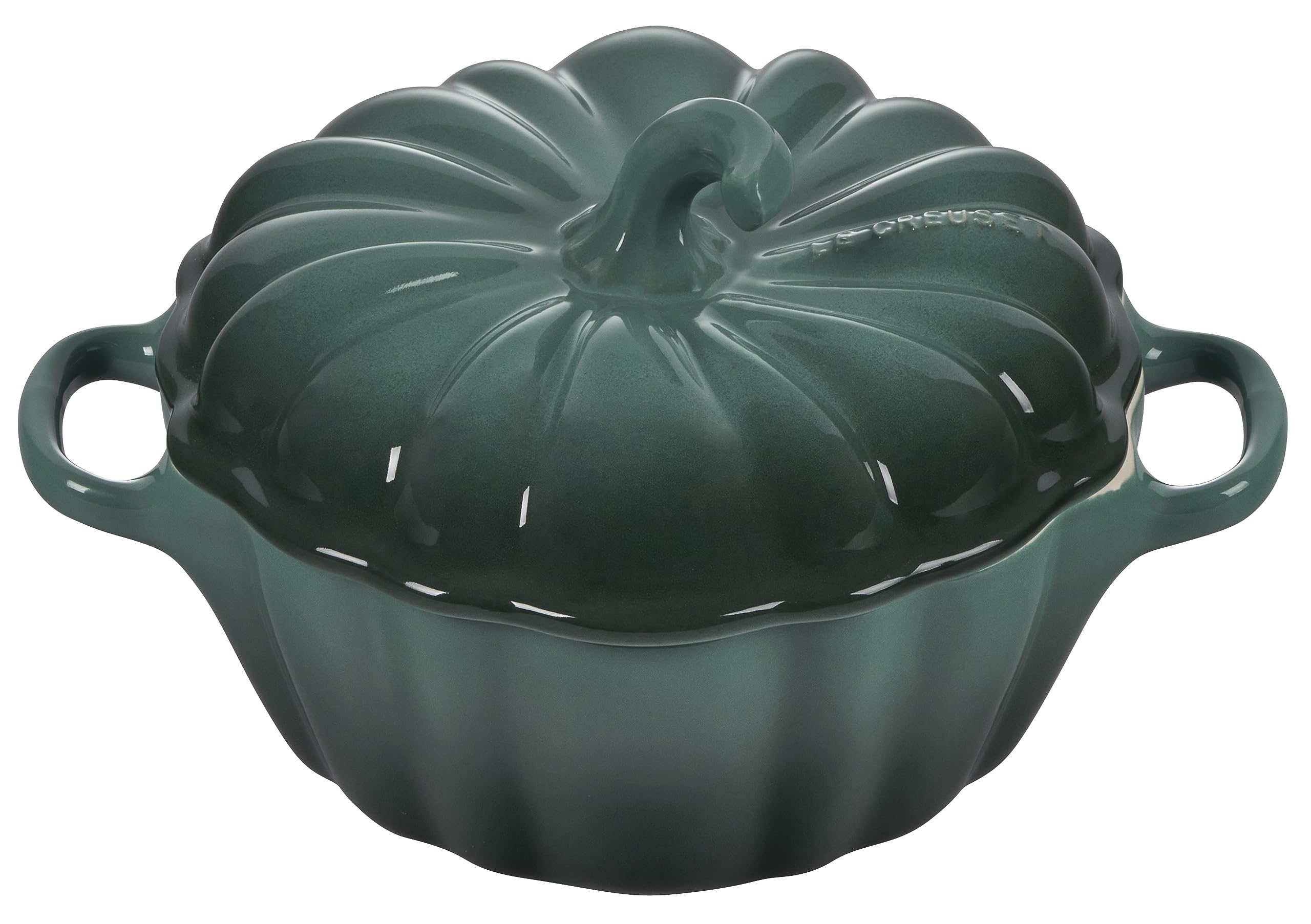 Le Creuset Stoneware Figural Pumpkin Petite Cocotte, 12 oz