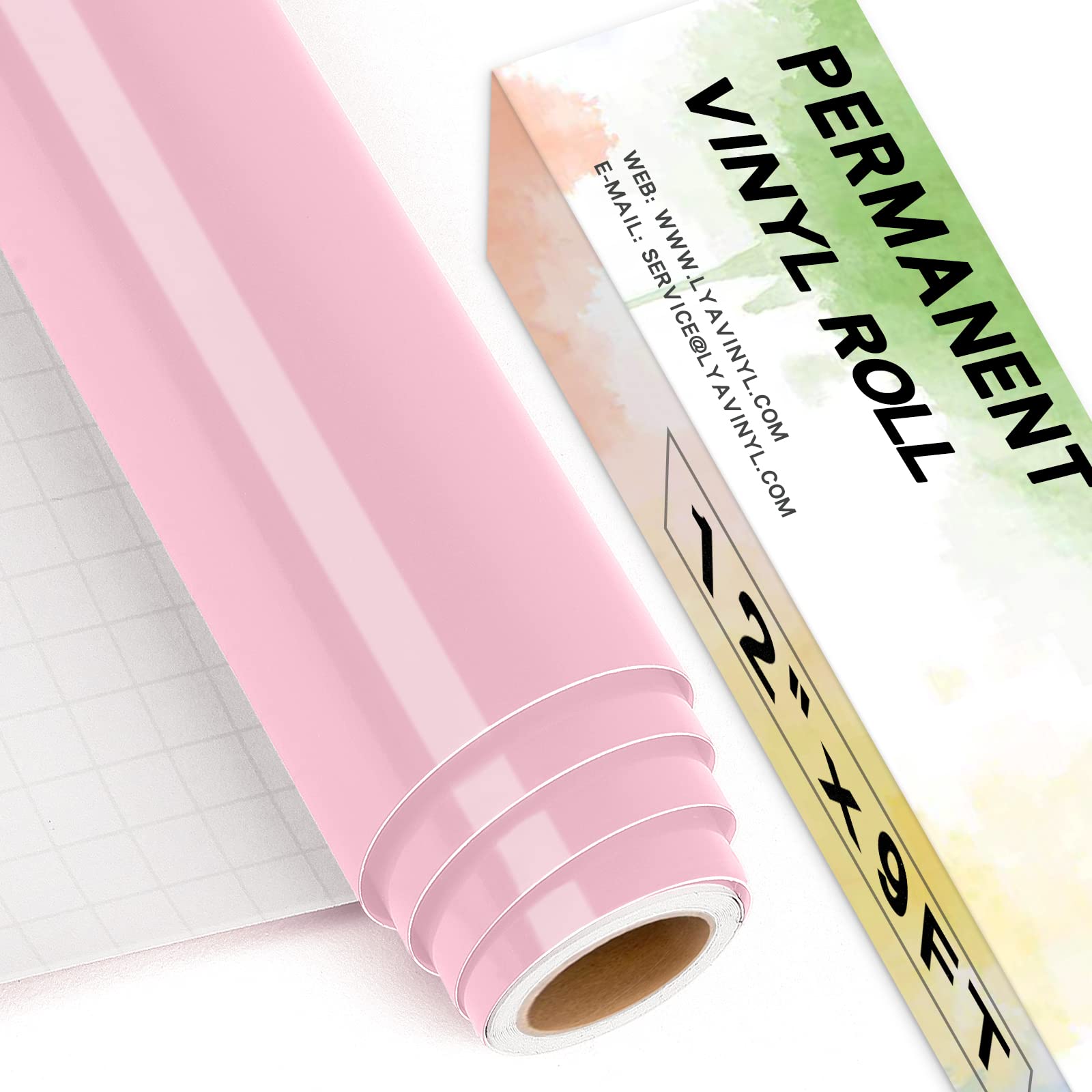 Vinile Adesivo Permanente Bianco Lucido 30,5x305cm | Per Plotter Da Taglio | Impermeabile - Foto 4