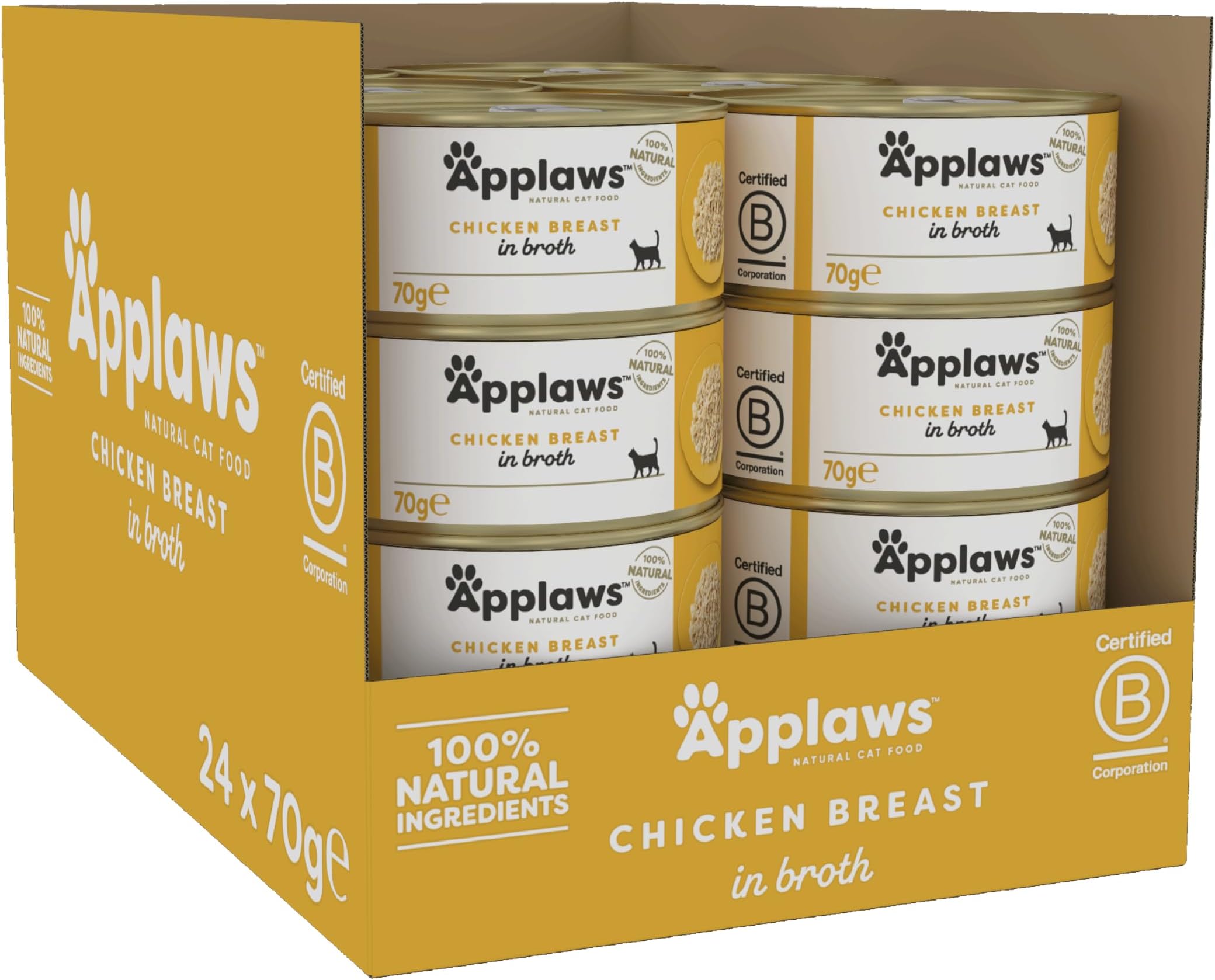 Applaws Chicken Can 24x70g