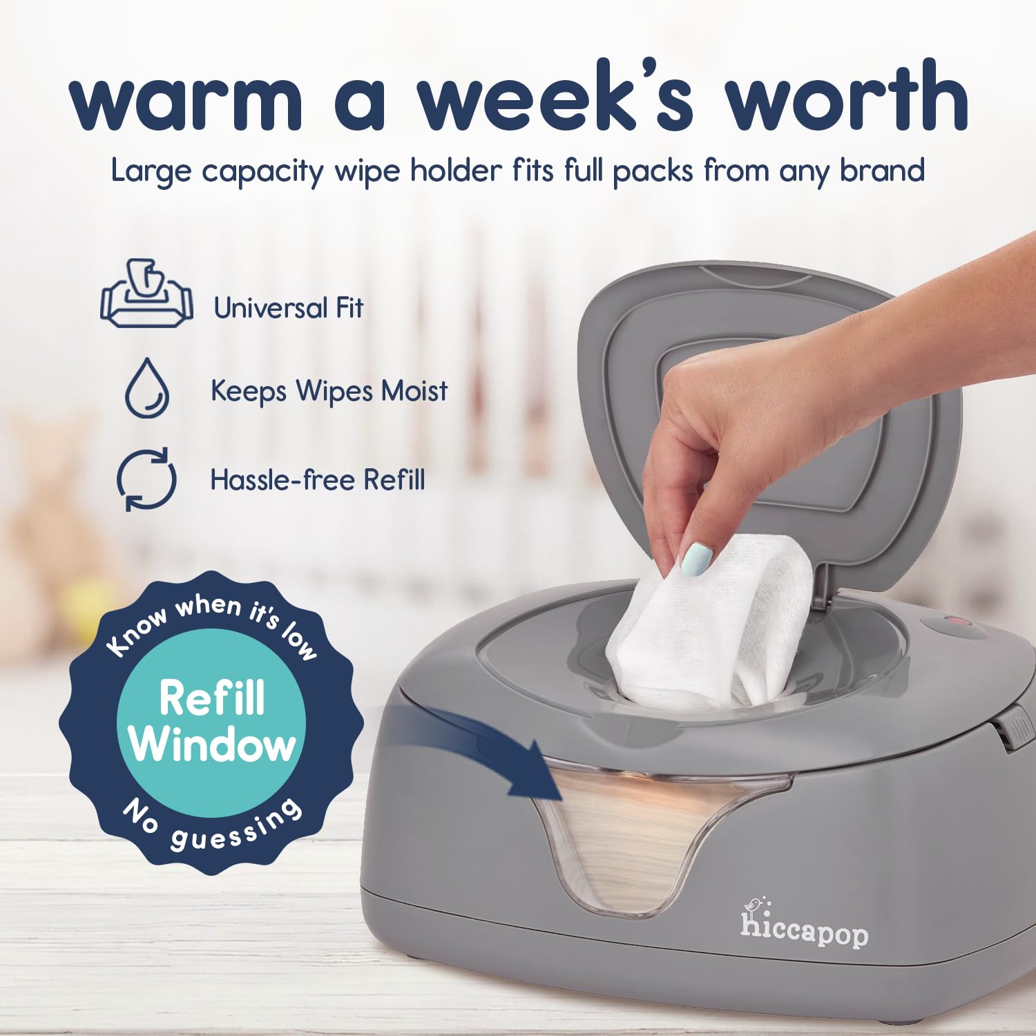 Keep It Warm: A Review of the Hiccapop Baby Wipe Warmer