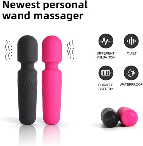 Miniatura 5 de Mini masajeador portátil - Dispositivo de terapia de vibración de mano para relajación muscular, alivio del estrés y uso de viaje