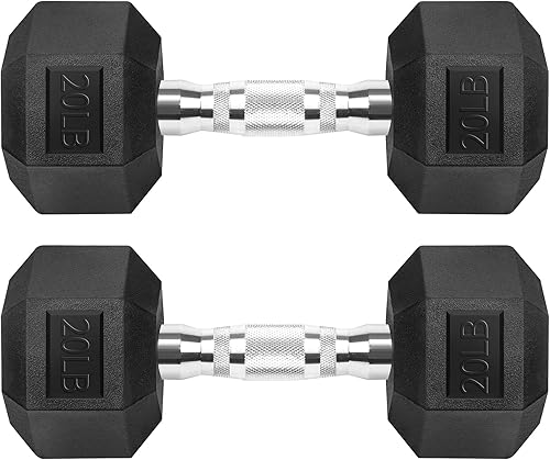 Mancuernas hexagonales de hierro fundido con revestimiento de goma, mancuernas hexagonales negras, pesas libres para ejercicios