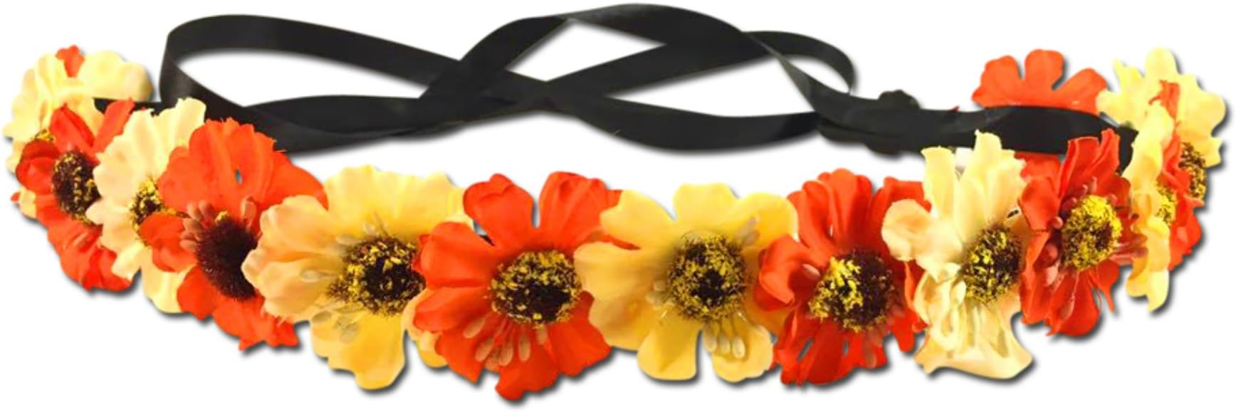 Festie Fever Light Up Hippy Flower Crown with LED