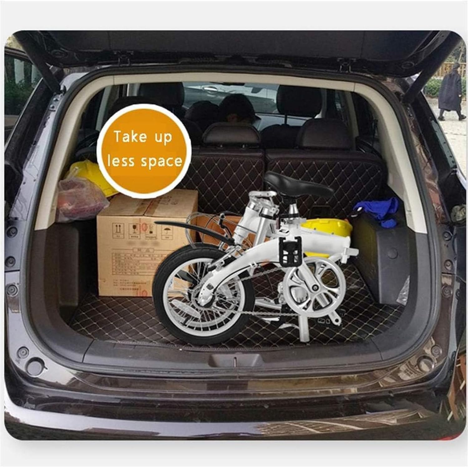 14 Ih Falträder 3 Geschwindigkeit, Leichte City 3-Gang Falträder, Mountainbike, Nabenschaltung Falträder Für Erwachsene, 14in, Size