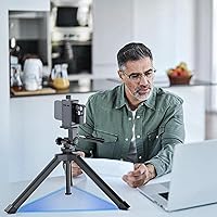 Vista 8 de Gosky Alcance ajustable resistente del trípode de la sobremesa binoculares telescopio cámaras DSLR otro dispositivo