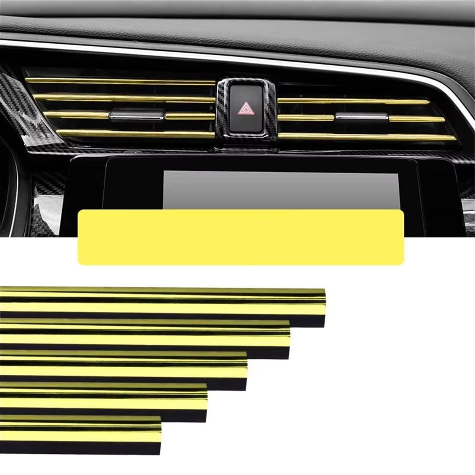 Compatible Con Omoda Para C5 2022 2023 2024 2025 Moldura De Salida De Aire Acondicionado Para Coche Accesorios De Tiras Decorativas