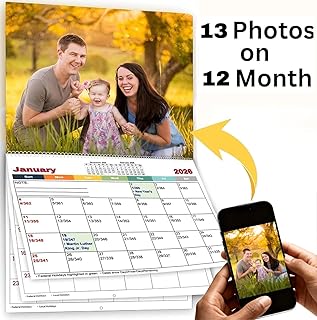 Custom Photo Wall Calendar 2026 Large 11