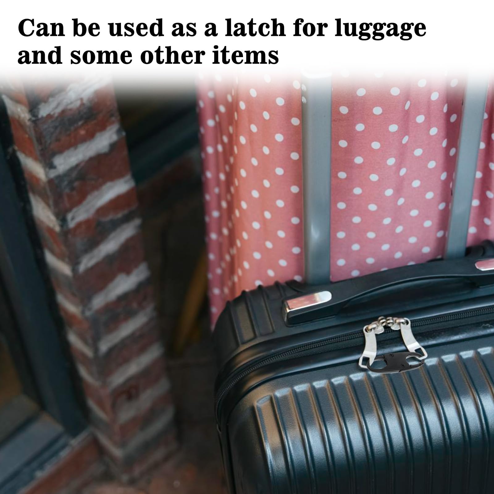 15 Clip Antifurto Con Moschettone - Chiusure A Cerniera Per Zaini, Valigie E Portachiavi - Foto 6