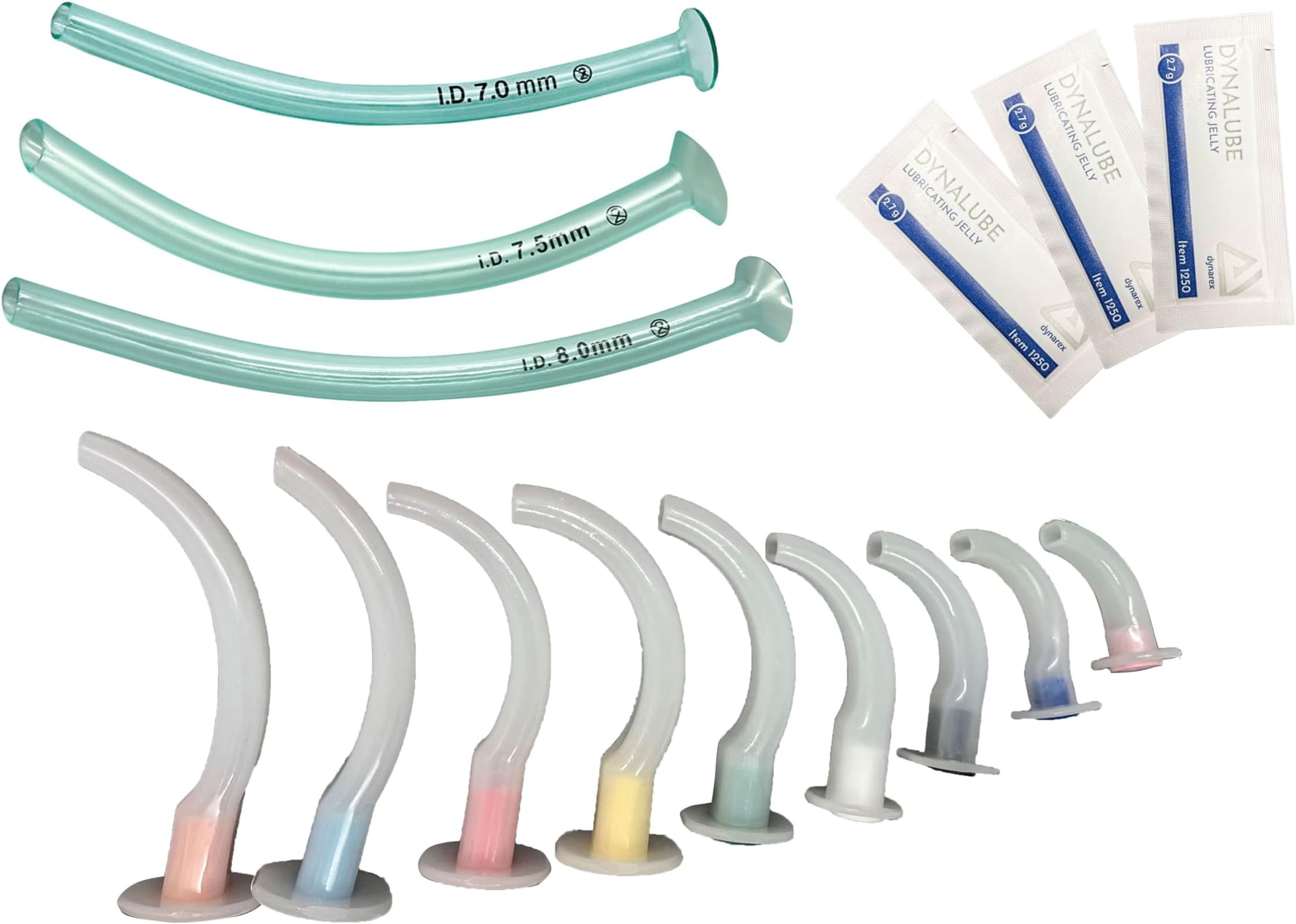 Endure Complete Airway Emergency Kit - 9 Sizes Oropharyngeal Airway + 3 Sizes...