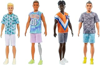Barbie Fashion Ken Fashionistas - Mattel - APENAS 1 (UM) ITEM, NÃO É POSSÍVEL ESCOLHER O BONECO
