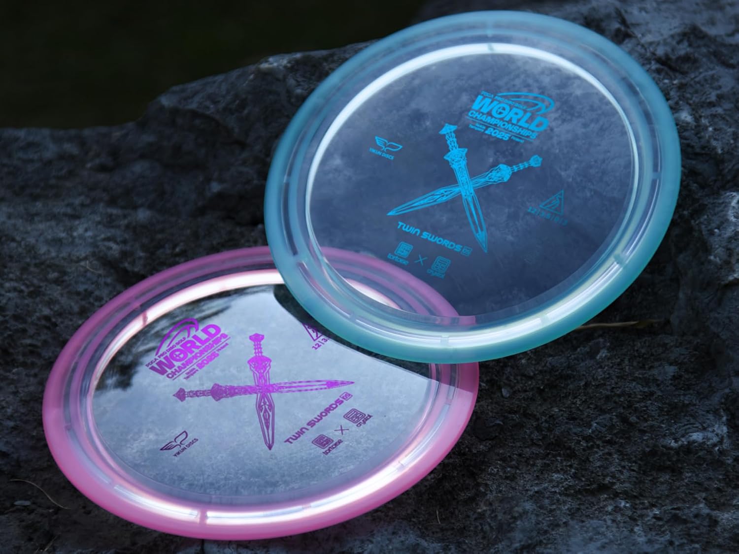 yikundiscs Yikun Twin Swords Understable Distance Driver| Pro Worlds 2025 Limited Edition | Beginner-Friendly Max-Distance Disc | Wind-Resistant & Easy-Glide Control | PDGA Approved 170-175g