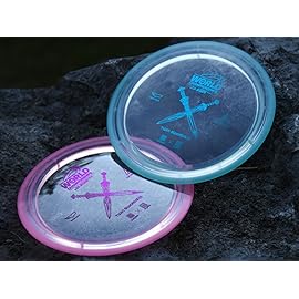 Yikun Twin Swords Understable Distance Driver| Pro Worlds 2025 Limited Edition|Beginner-Friendly Max-Distance Disc|Wind-Resistant & Easy-Glide Control|PDGA Approved 170-176g(Pro Worlds Blue)