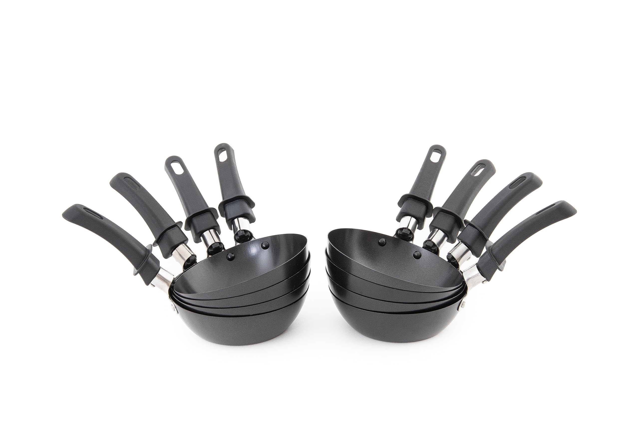 FRITEL GWP 2560 Gourmet Wok Pfannkuchen - Gourmet, Wok und Pfannkuchenplatte in 1 - mit 8 Wokpfännchen und Spateln - für 1 bis 8 Personen - BPA frei