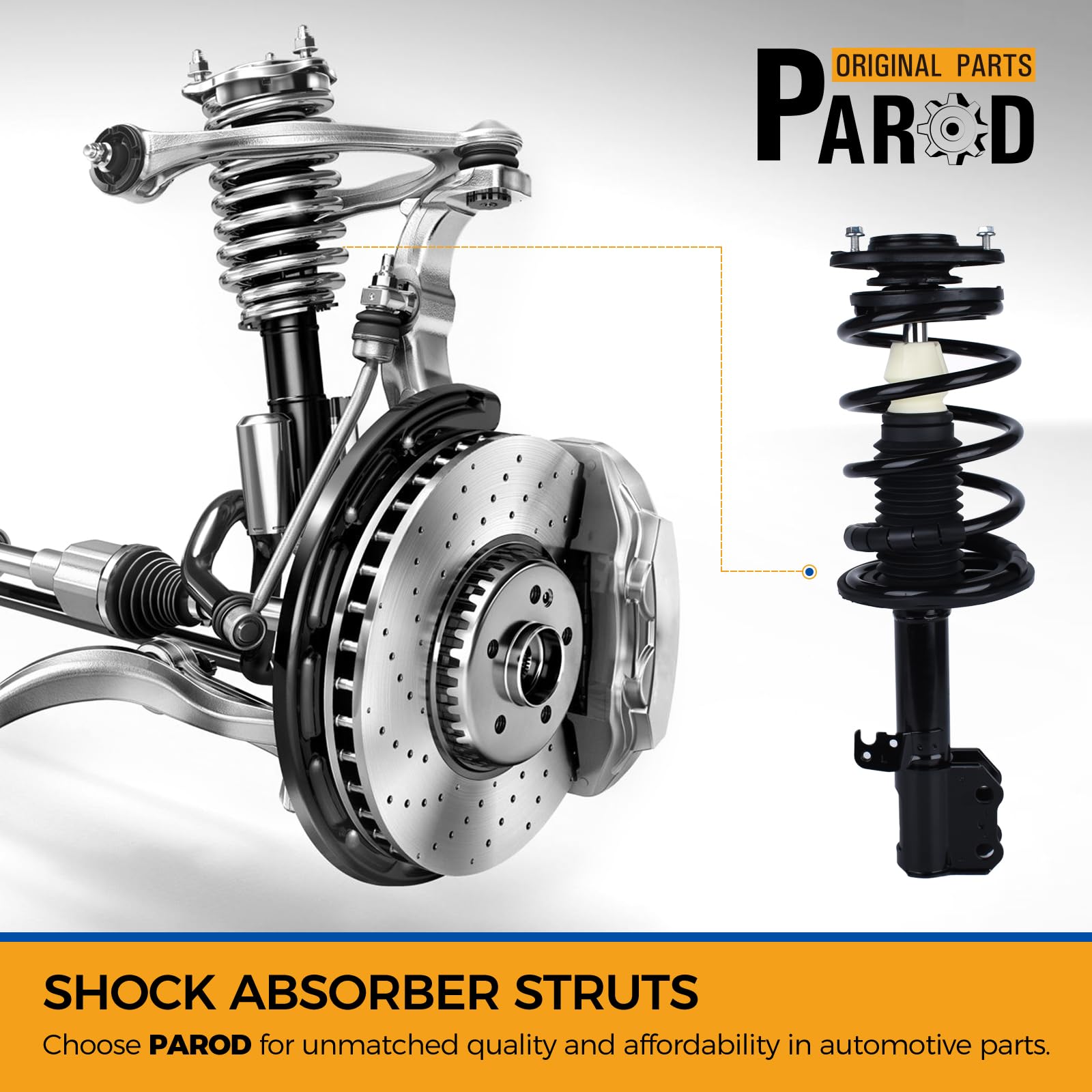 Toyota Matrix Front Struts Complete Front Strut Assembly For