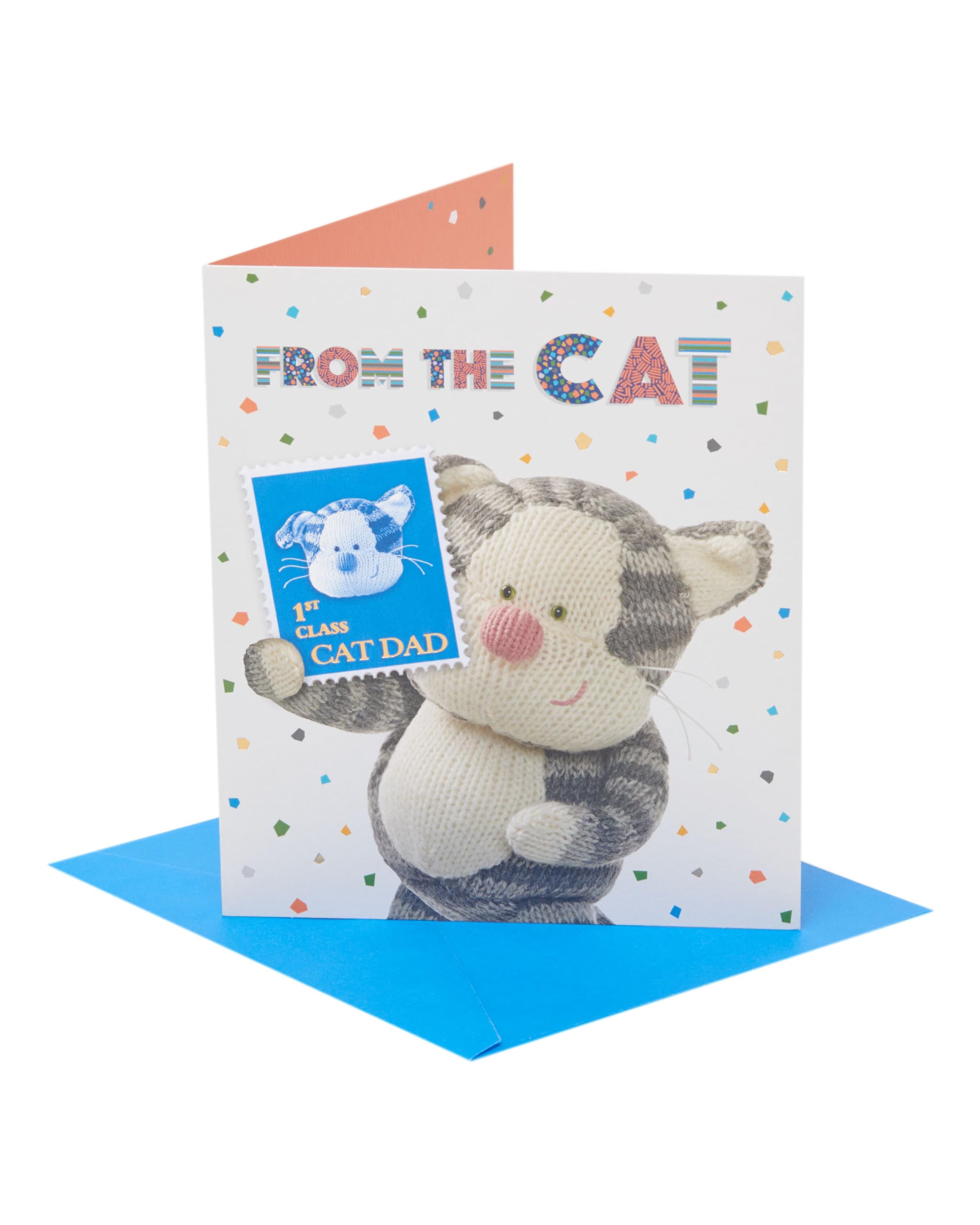 Boofle From The Cat Father's Day Greeting Card