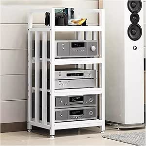 Amazon.com: Home Office Living Room Stereo Component Cabinet Media ...