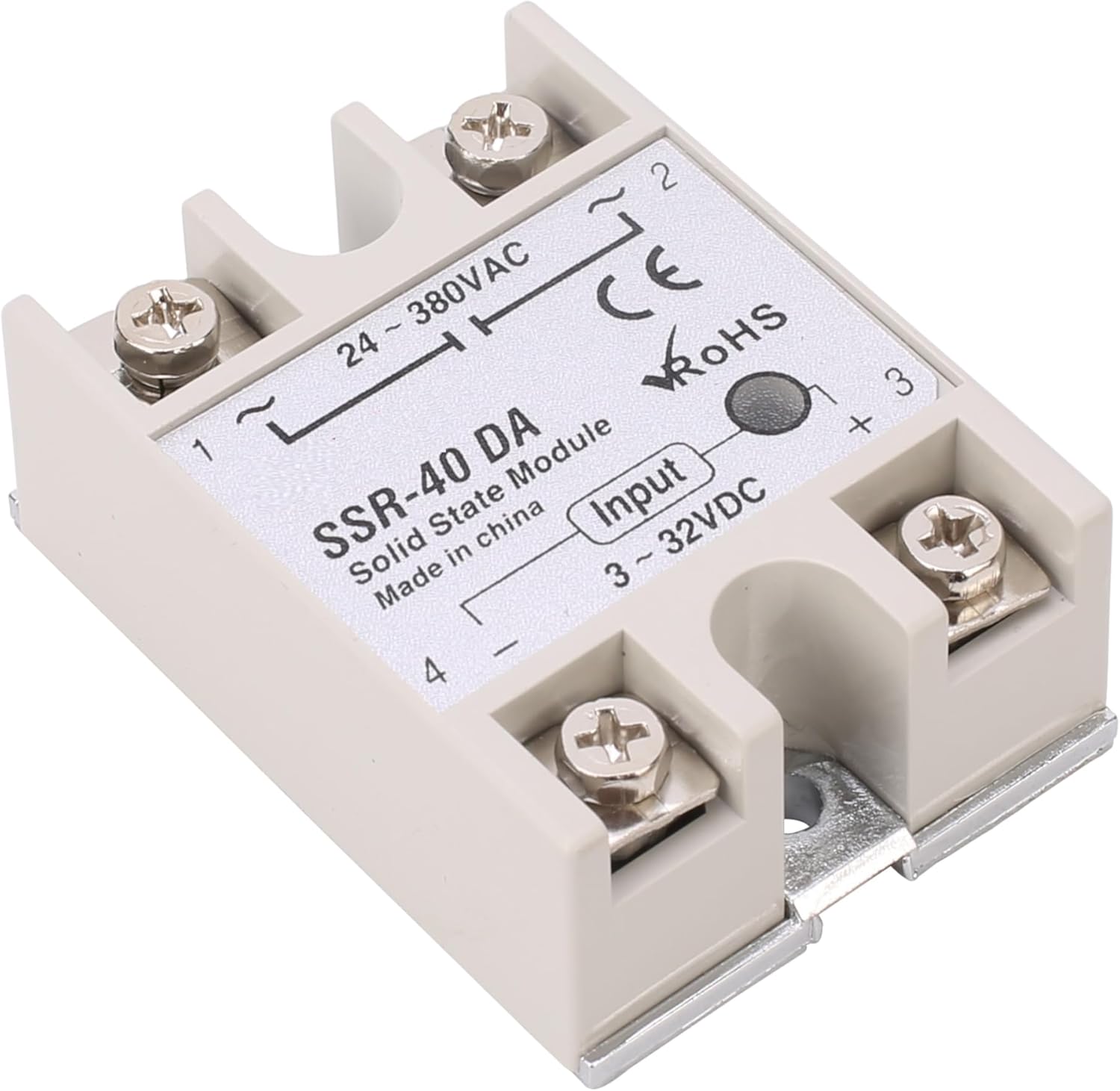PID Temperature Controller Meter Indicator, Jaybva Digital Universal Thermostat C and Fahrenhe F Display SSR and Alarm Output 40A Solid State Relay and Thermocouple Probe Heat Sink Included