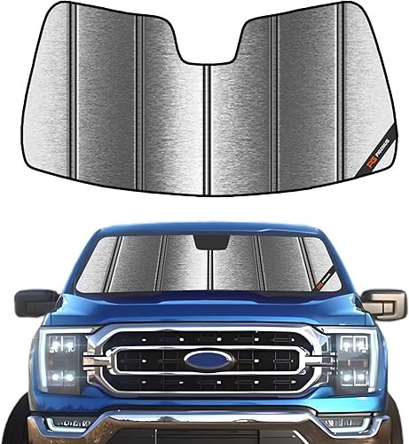 Miniatura 17 de Parasol para parabrisas para Ford F-150 2021-2025 Parasol para ventana delantera, protección