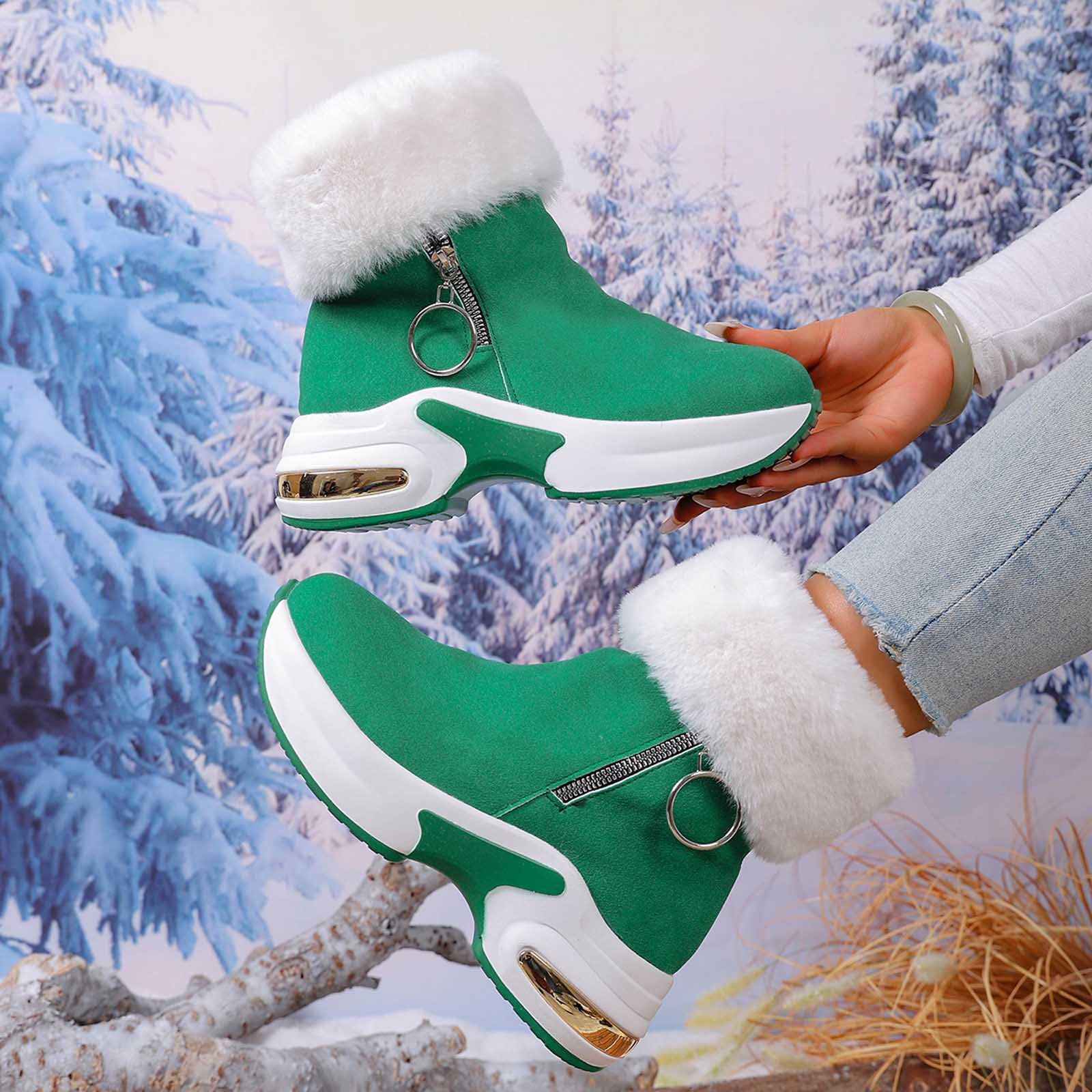 Stivali da Neve Donna Outdoor con Protezione Invernale