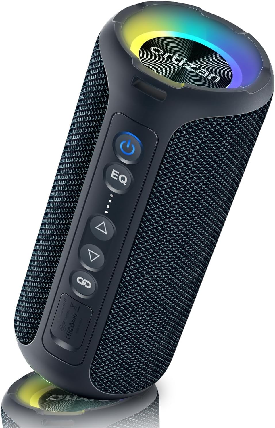 Ortizan X8 Pro 40W Bluetoothスピーカー LED防水 Ortizan 40W Bluetooth Speaker X8Pro with Voice Assistant, 30H