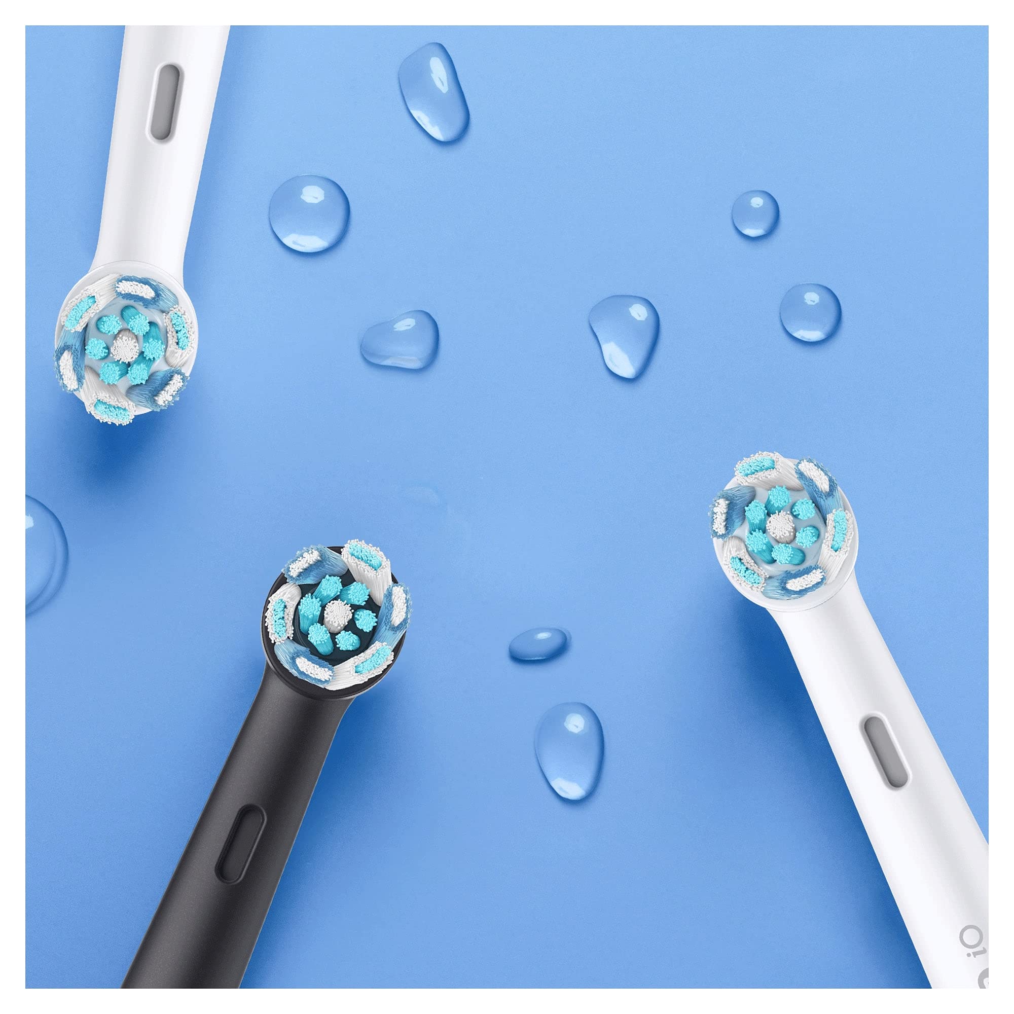 Oral-B iO 6 Cepillo De Dientes Eléctrico, 1 Mango Gris Recargable, 1 Cabezal De Recambio, 1 Estuche De Viaje, Pantalla Blanco Y Negro