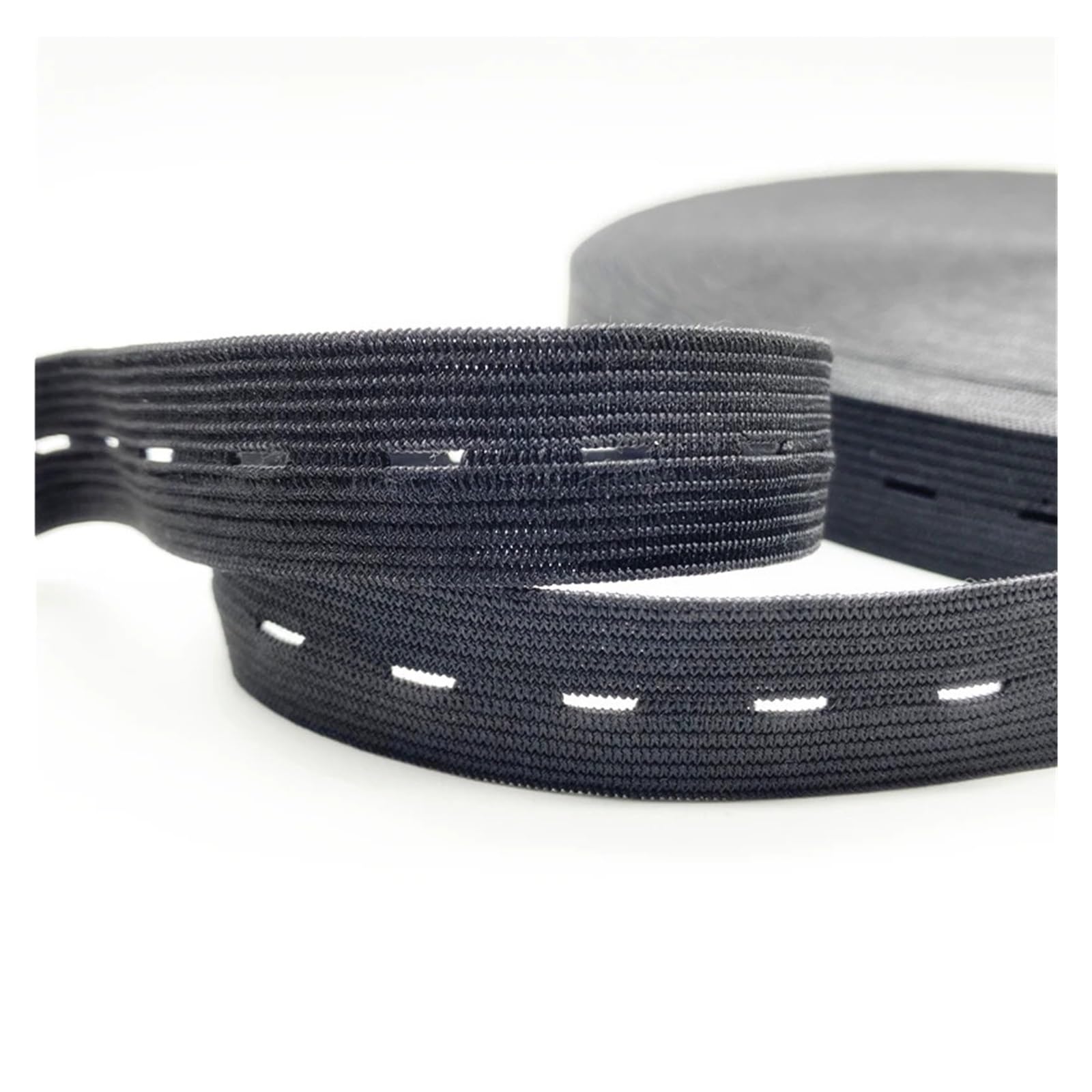 Dzianinowe gumki do dziurek na guziki 20 mm x 2 metry