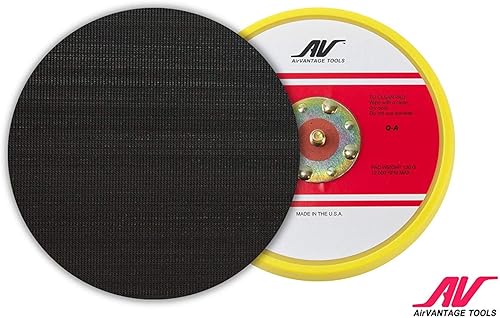 Miniatura 8 de AirVANTAGE - Lijadora eléctrica avanzada estilo palma de 5 pulgadas, 2 generación, sin vacío, con almohadilla de perfil bajo (vinilo PSA 316)