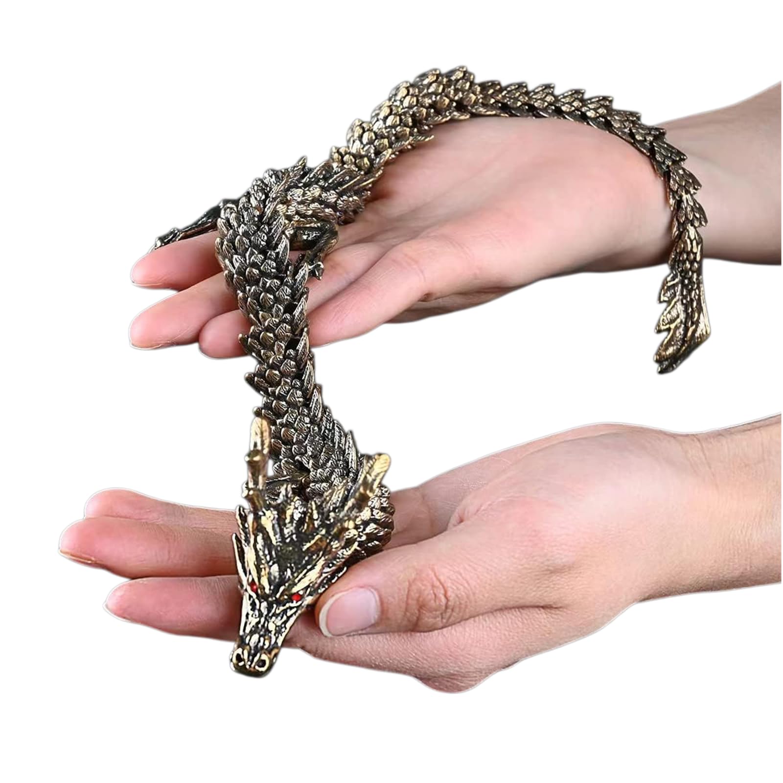 YXCQHZM Feng Shui Dragon Figure Statue - Symbol Of Good Luck And Success - Flexibility To Change The Shape Of The Dragon Ornaments