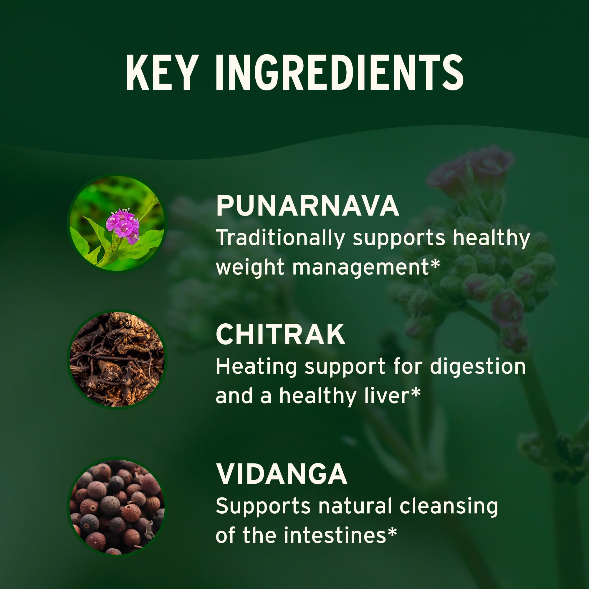 Banyan Botanicals Organic Trim Support – Metabolic Support & Weight Management Supplement – with Guggulu & Triphala for Digestive Fire & Cleansing – 90 Tablets – USDA Organic — Amazon image 3