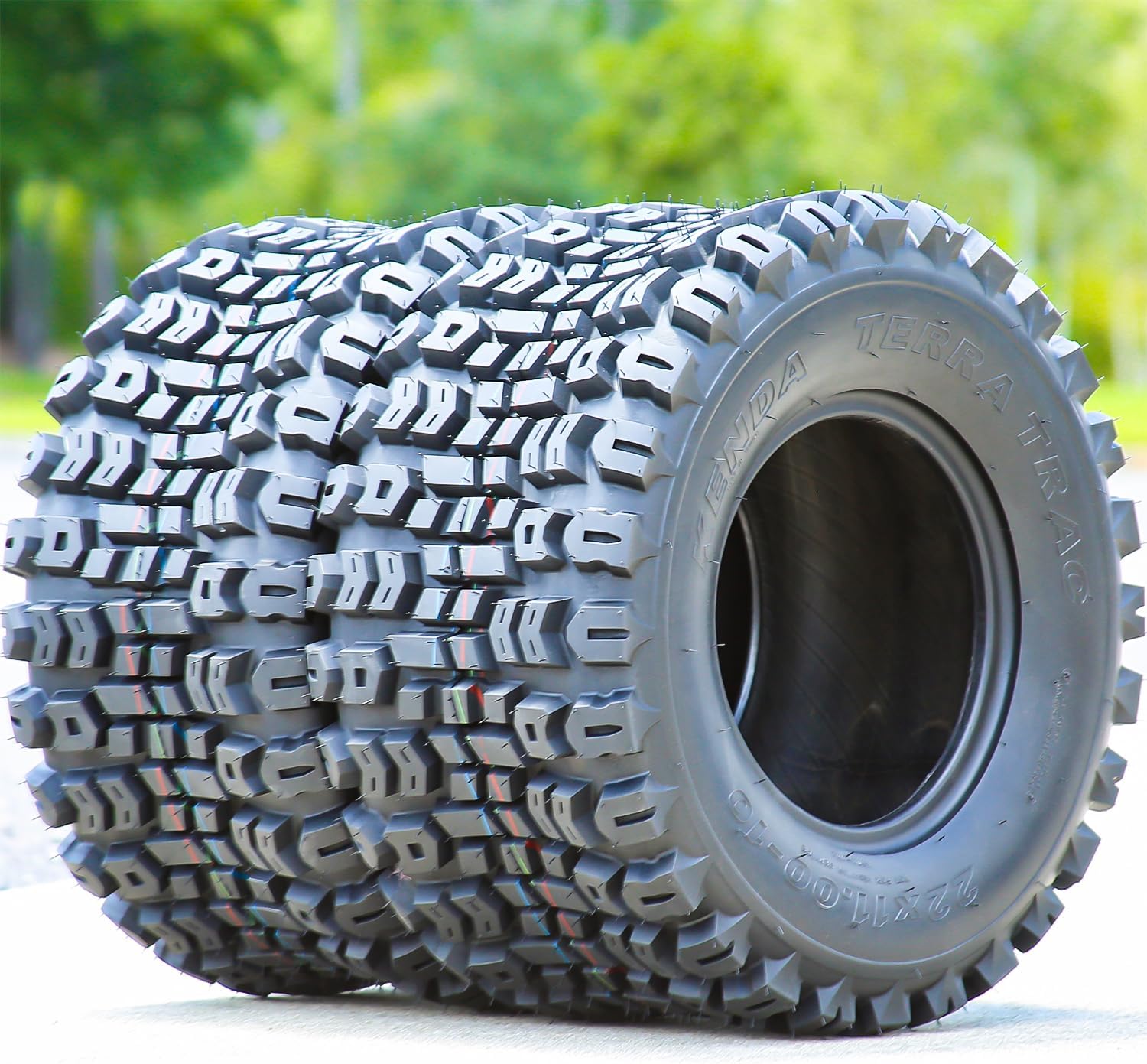 Kenda Terra Trac Front/Rear 6 Ply 22-11.00-10 K502 Lawn & Garden/Turf Tire