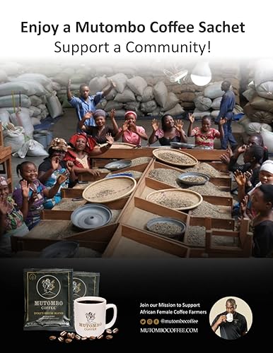 Miniatura 3 de Mutombo Coffee Dekes House Blend - Bolsa de café  Tostado medio  Bolsa empapada notas de chocolate bayas y crema  8 unidades