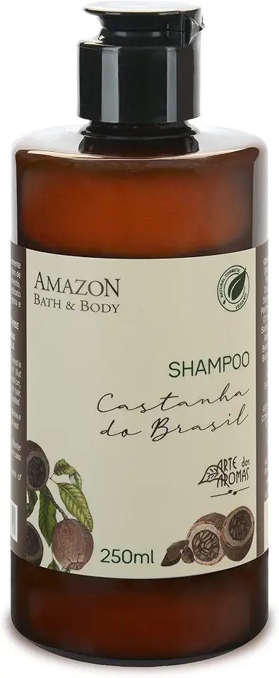 Shampoo Castanha Natural Vegano Arte dos Aromas 250ml