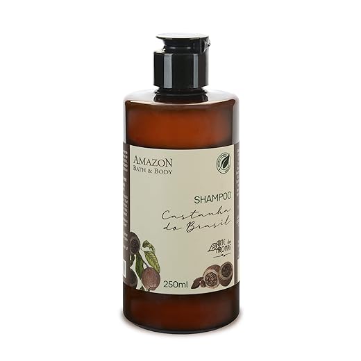 Shampoo Castanha Natural Vegano Arte dos Aromas 250ml