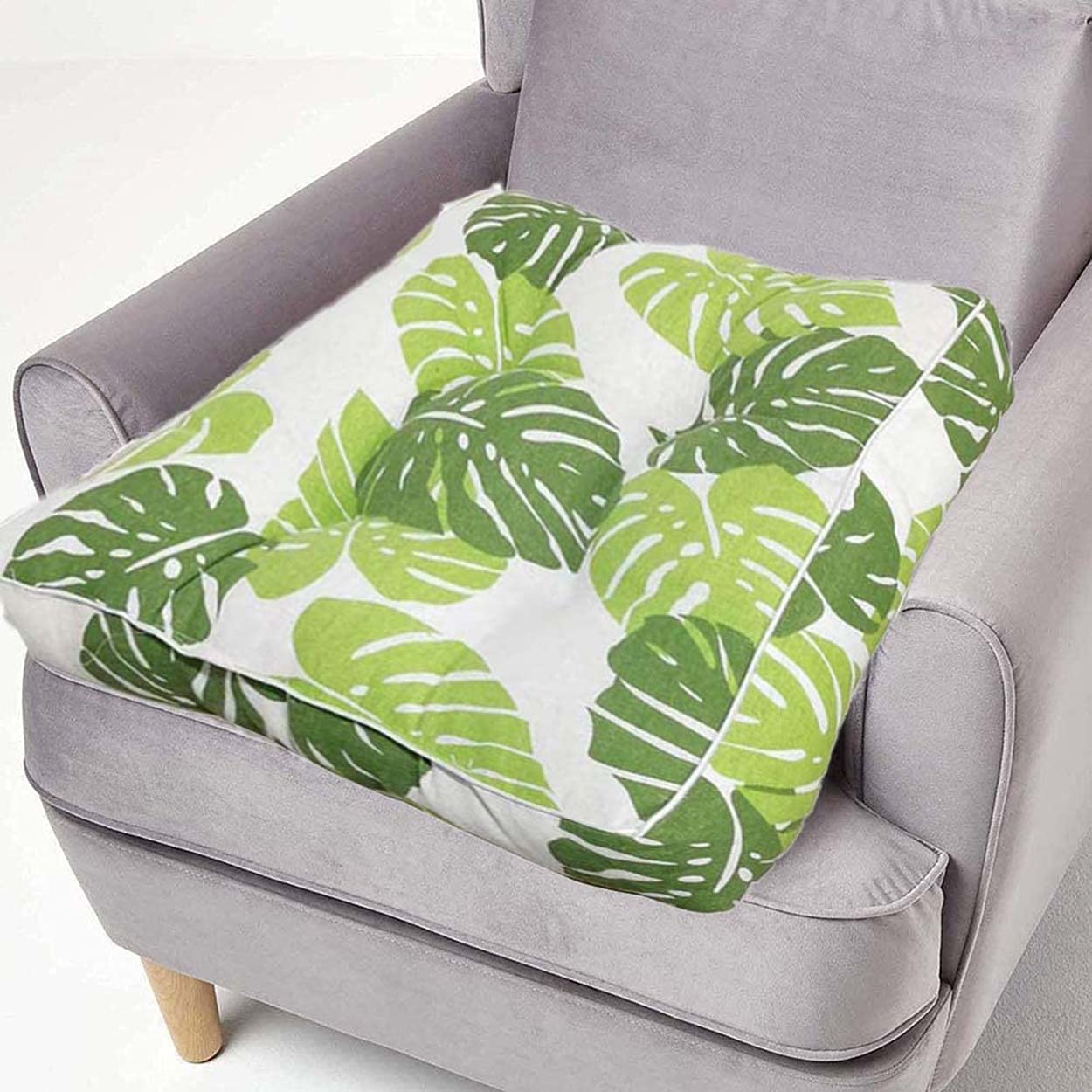 Galettes de chaise de jardin pour sublimer vos repas en terrasse avec ce lot de 4 coussins #7