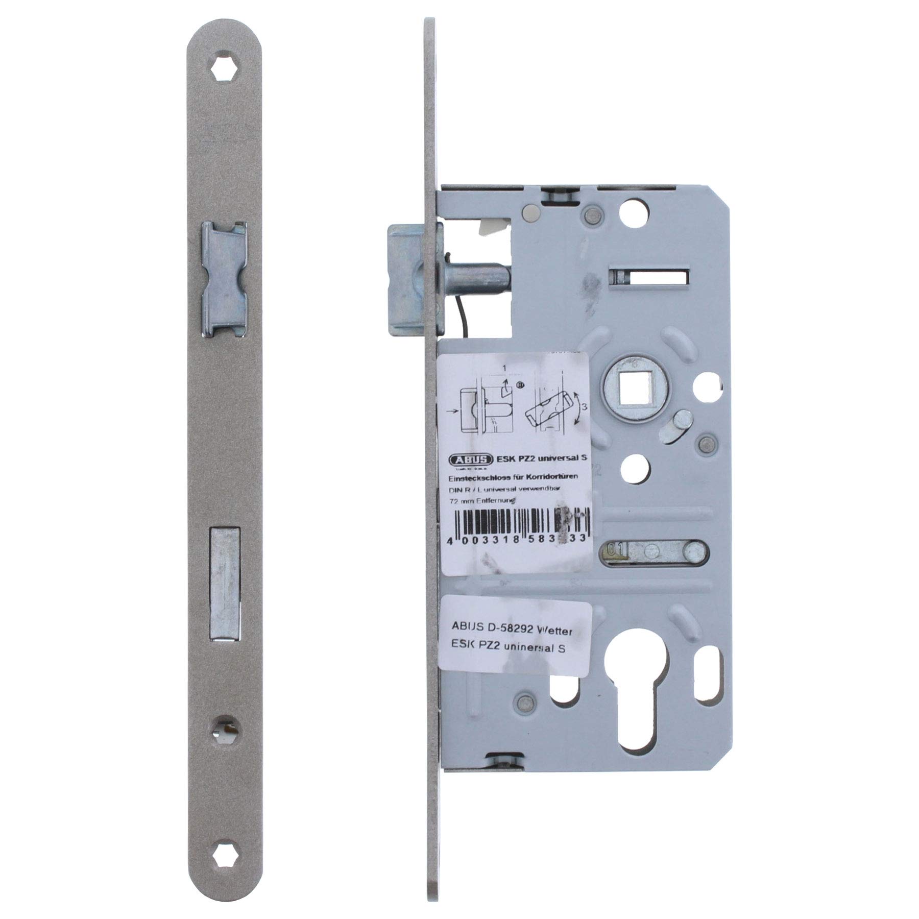 ABUS Kit De Ferrures De Porte Avec Garniture De Protection DR