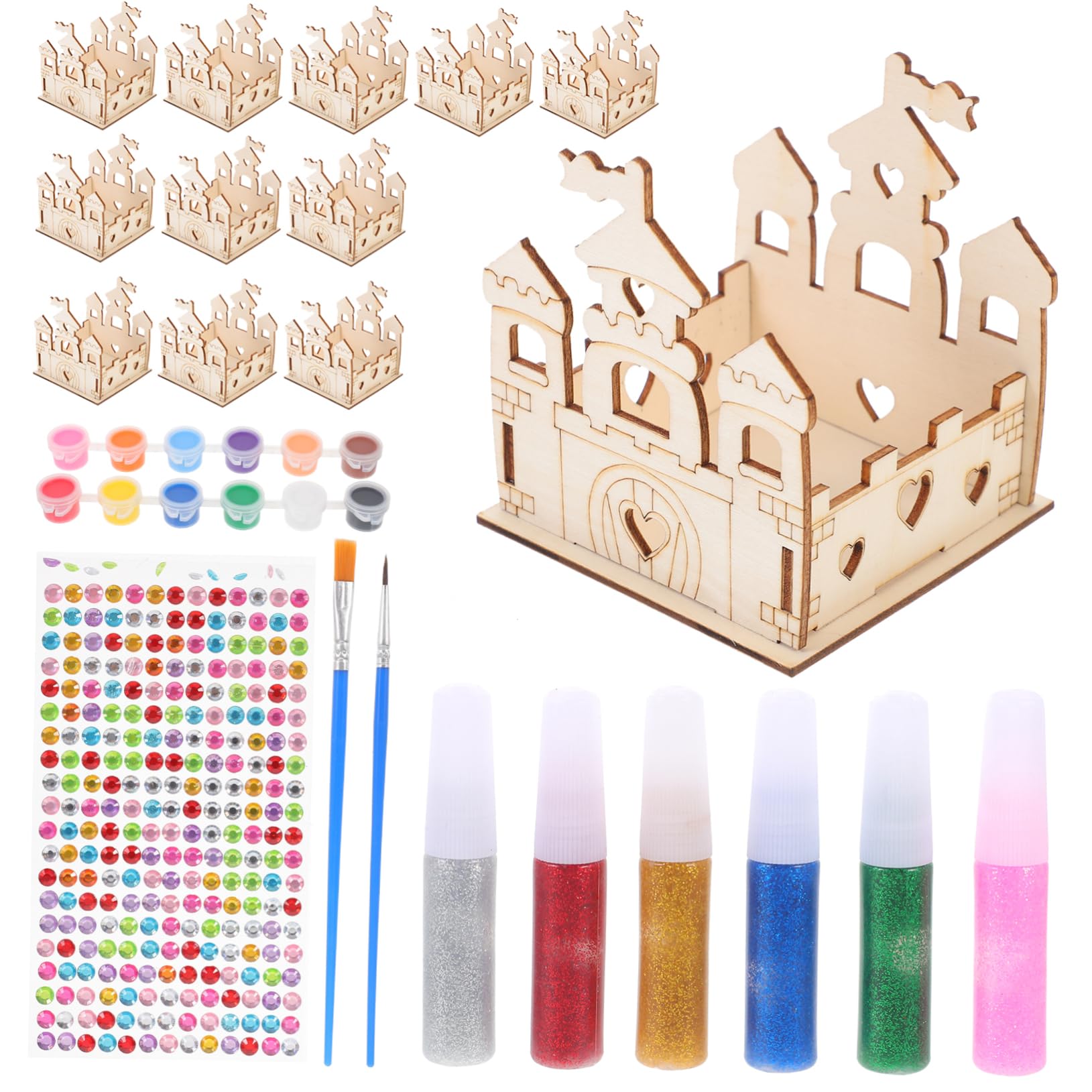 Modello in Legno Giocattolo Artistico Fai Da Te Giocattolo Personalizzabile Verniciabile Gioco Creativo Gioco Fai Da Te