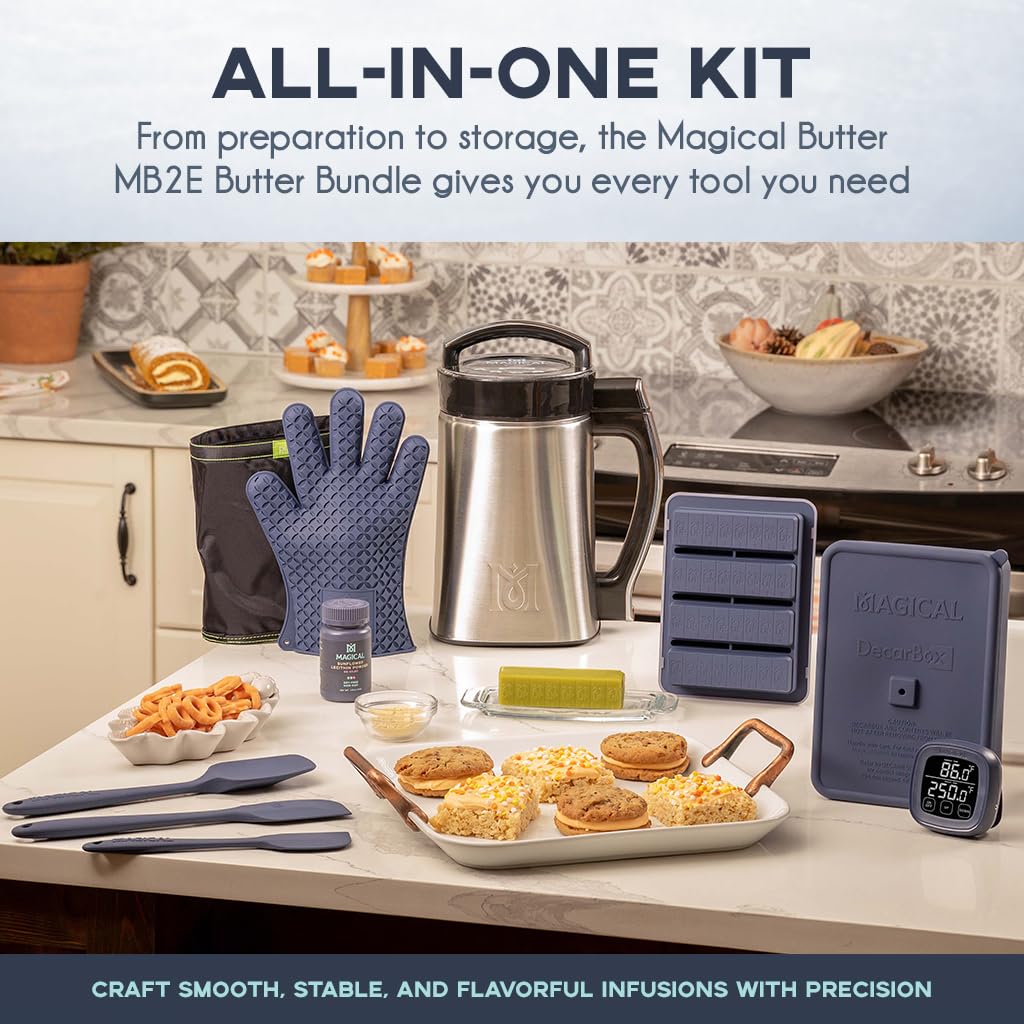 Magical Butter Machine MB2E Herb Infuser Lecithin Decarbox Tray Spatulas product thumbnail 4