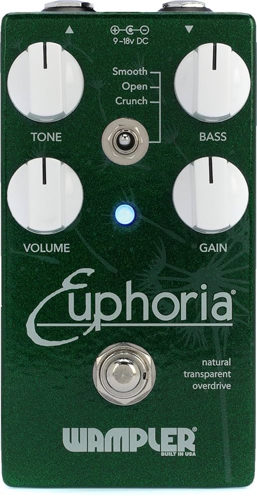 Wampler Euphoria ダンブル系 オーバードライブ Wampler Pedals Euphoria - Dumble アンプのサウンドを再現した