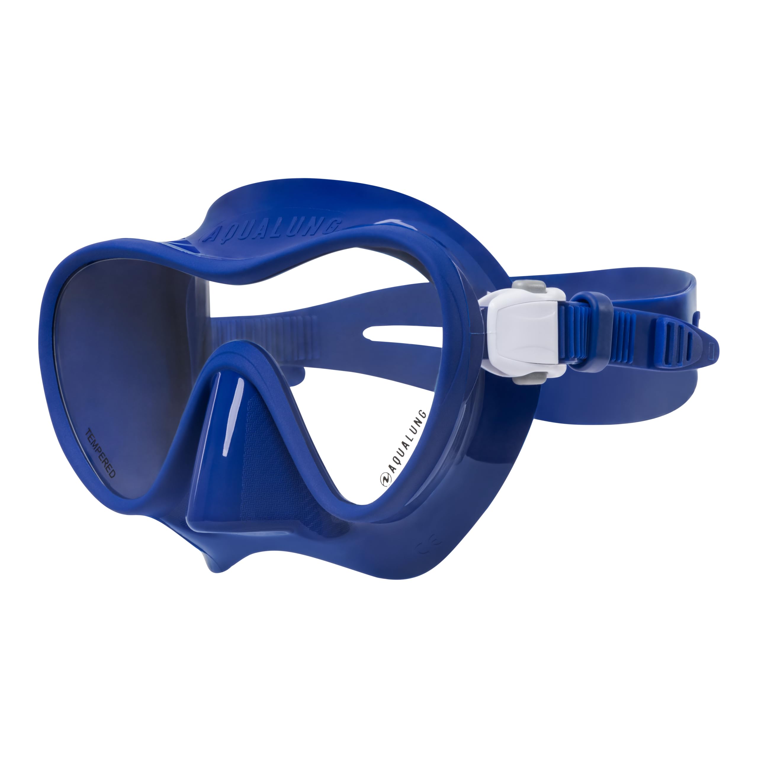 Aqualung Neos - Set de Snorkel con máscara monovidrio sin armazón + Tubo de Silicona, Vidrio Templado de Buceo, Volumen 170cm³, Compacto para Viajar