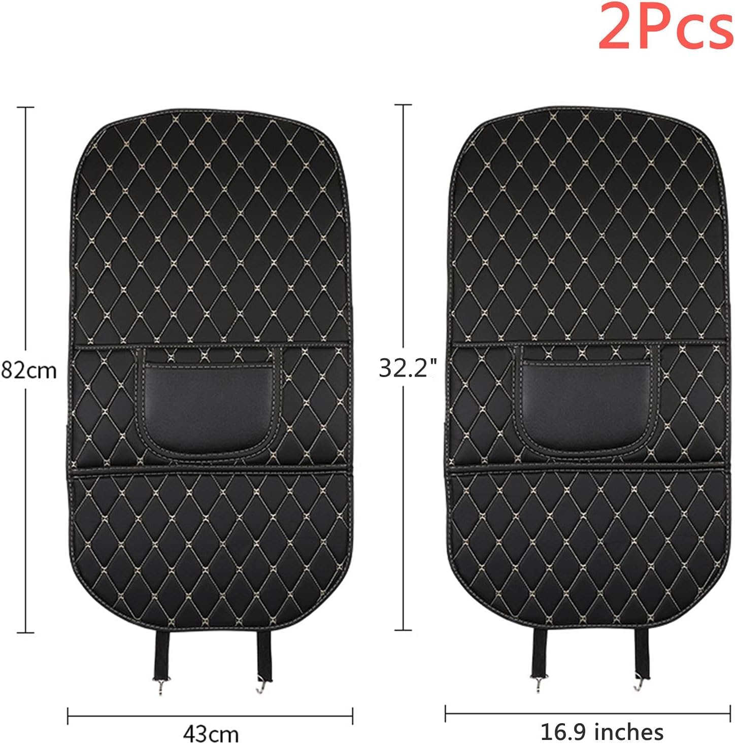 LAGNY Seggiolino Auto Schienale Anti-Calcio Pad per Benz C-Class/C-Klasse Coupe C203 C204 C205 / Cabrio A205, Anti-Sporco Kick Pad Sedile Protezione Posteriore,A