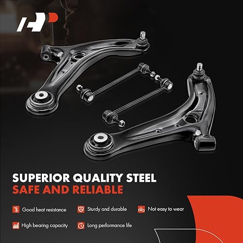 Miniatura 4 de A-Premium 4 piezas de brazo de control inferior delantero y conjunto de rótula, barra estabilizadora, enlace compatible con Mazda 2 2011-2014 1.5L