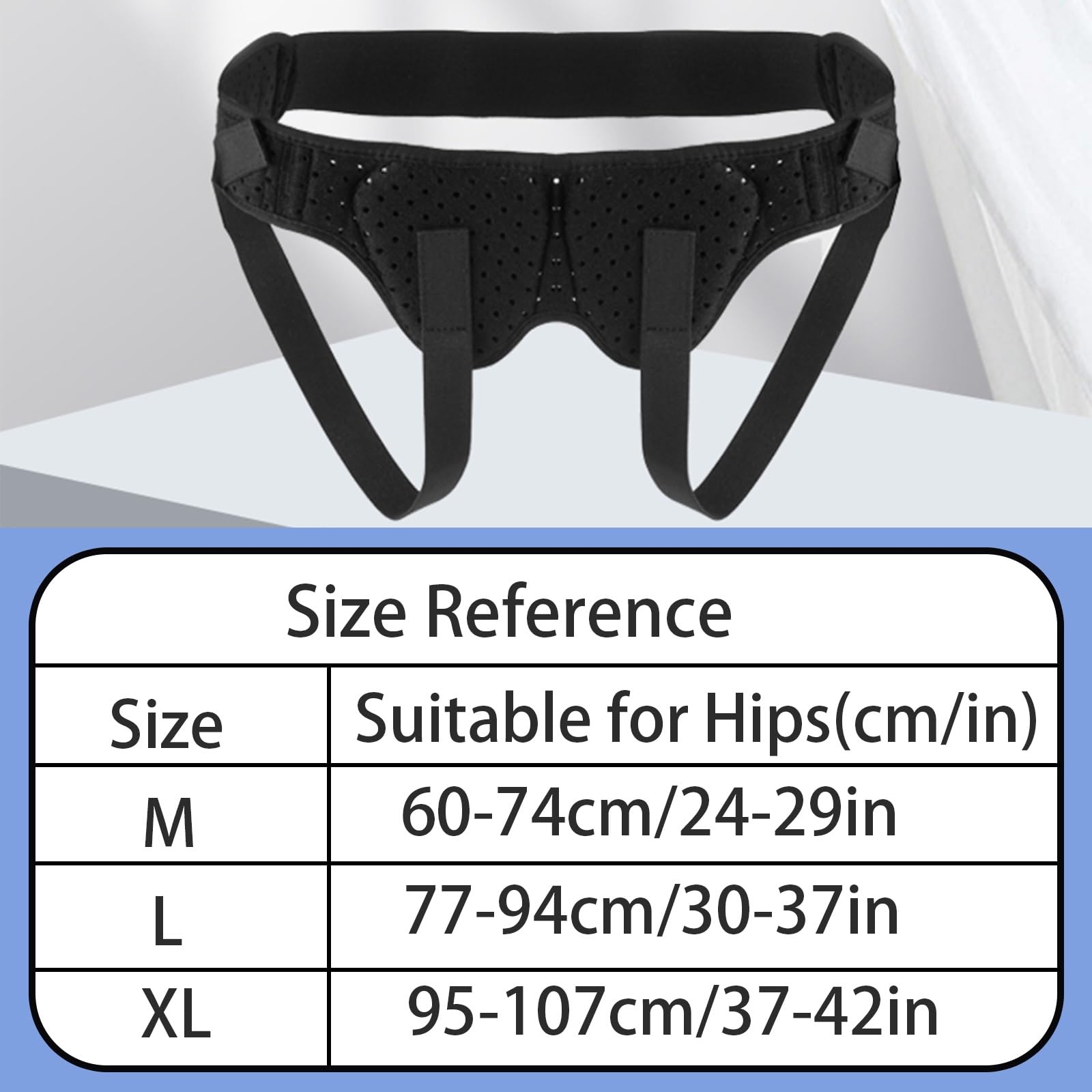 Hernia Belt with 2 Removable Compression Pads for Single/Double Inguinal or Sports Hernia, Groin Support for Men and Women Pain Relief(Yellow,Medium)