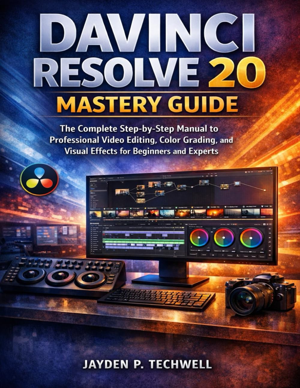 DAVINCI RESOLVE 20 MASTERY GUIDE: The Complete Step-by-Step Manual to Professional Video Editing, Color Grading, and Visual Effects for Beginners and Experts