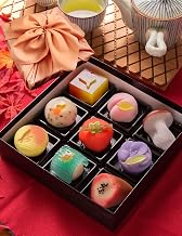 風味絶佳.山陰 Four Seasons Nine Selection Premium Fresh Japanese Confections Assortment (Furoshiki Wrapped) Winter Limited Japanese Sweets Gift Present Popular Product Premium
