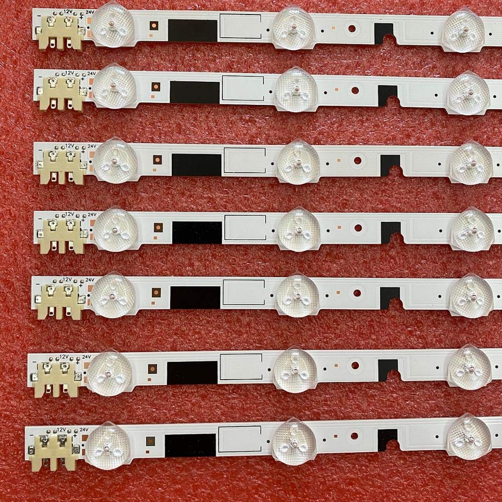 Bande LED Compatible Fit for Samsung UN40F5000AF UN40F5000AG UN40F5000AH UN40F5000AK UE40F5370SS UE40F5500AK UE40F5500AW BN96-25520A 25521A