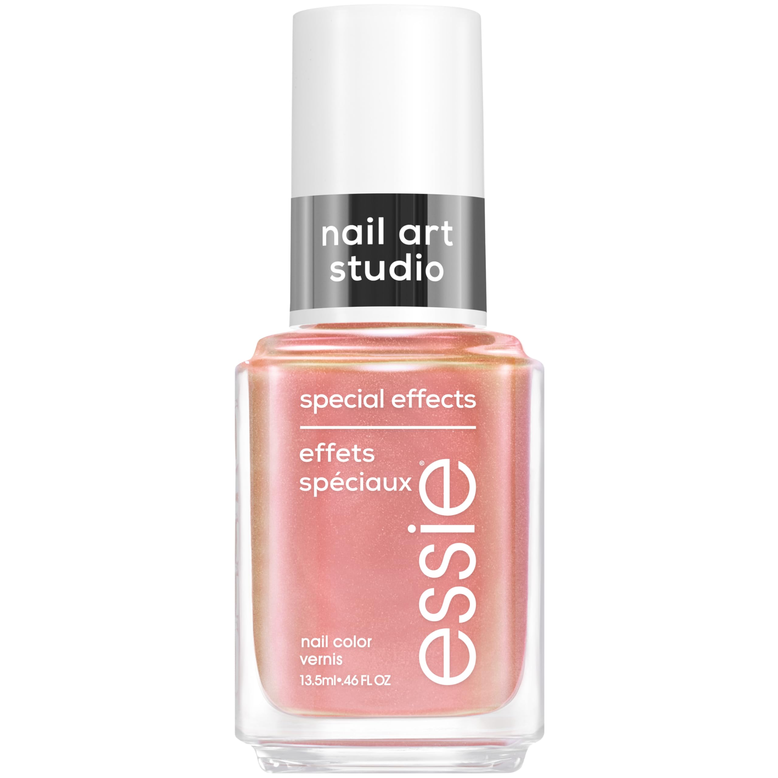 Essie Nail Polish, Nail Art Special Effects Boho Rodeo Liquid Sunrise Satin Chrome Deep Beige Nude, Salon-Quality with Flawless Coverage, Easy-Glide Brush for Quick and Even Application, 13.5ml