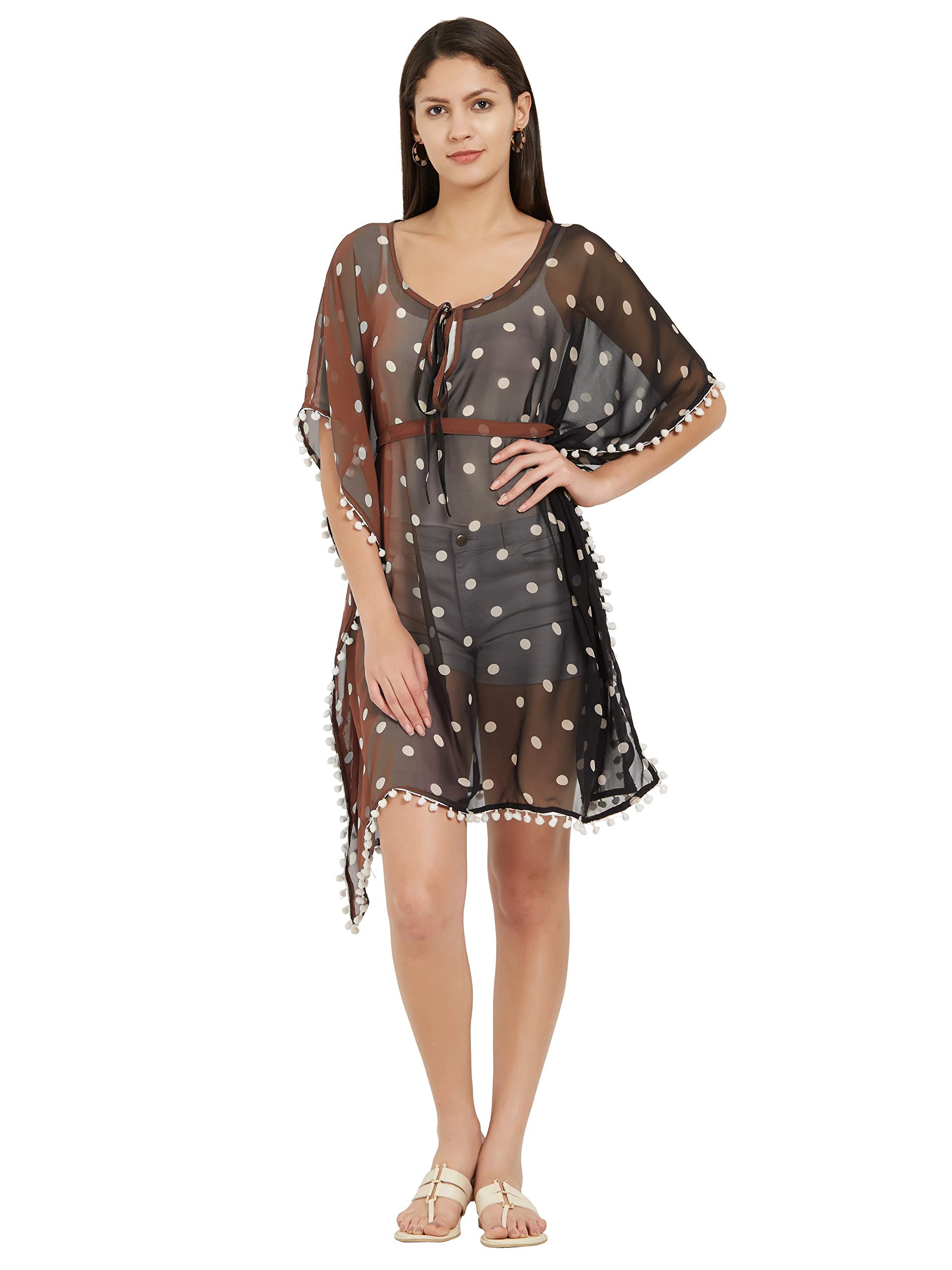 mirchi fashion Western Summer Beachwear Swimsuit Coverup Kaftan for Women-picture-12