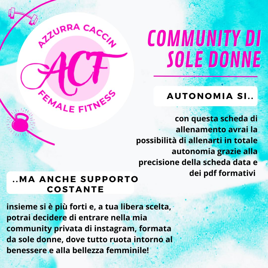 GAME START GYM Scheda di Allenamento per donne completa di set di bande elastiche | Total Body e Microcircolo