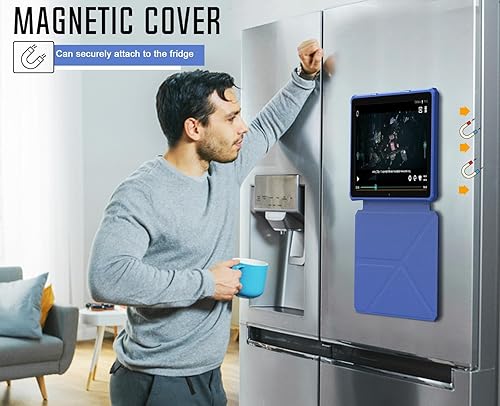 Miniatura 5 de MoKo Funda compatible con la nueva tableta Tienda Kindle Fire HD 10 (13 generación, versión 2023) de 10.1 pulgadas, funda de pie origami con